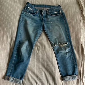 Levi’s 501 tapered jeans